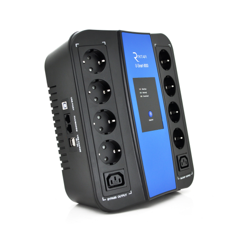 ДБЖ RITAR U-Smart-1000 600W (9352)