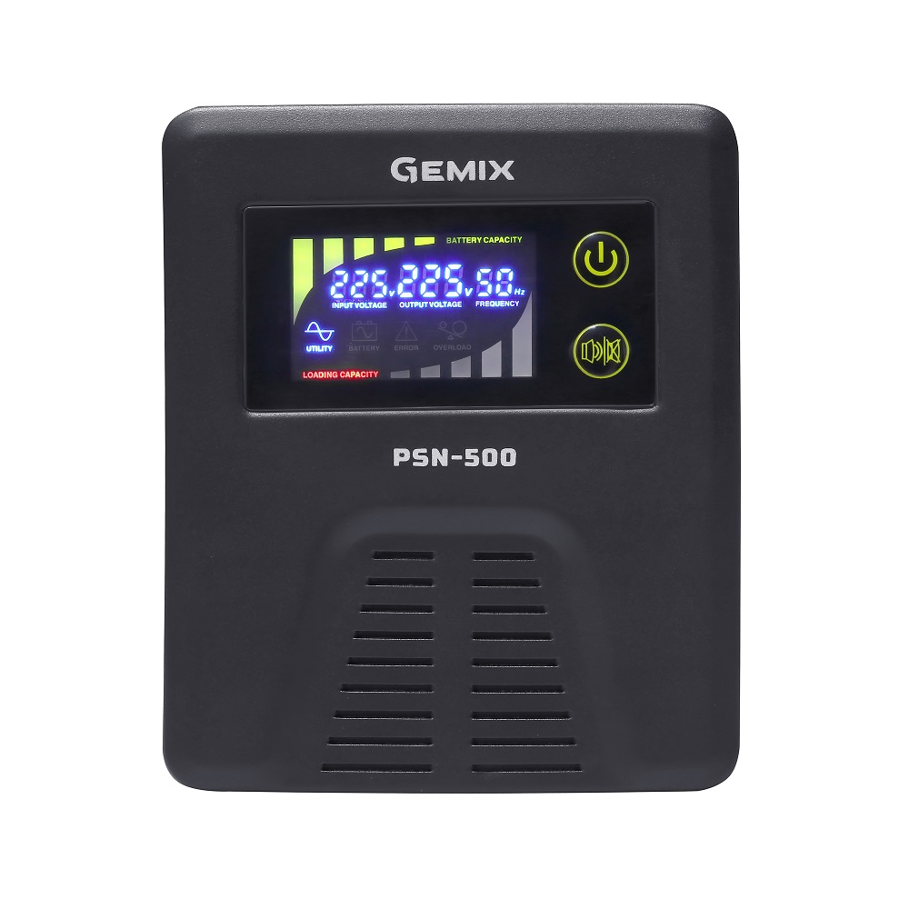 ИБП Gemix PSN-500 12V Schuko (PSN500VA)