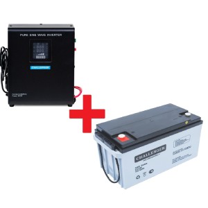 Готовое решение Challenger HomeLine 800W12 + АКБ Challenger A12-55