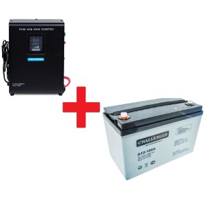 Готовое решение Challenger HomeLine 800W12 + АКБ Challenger A12-100