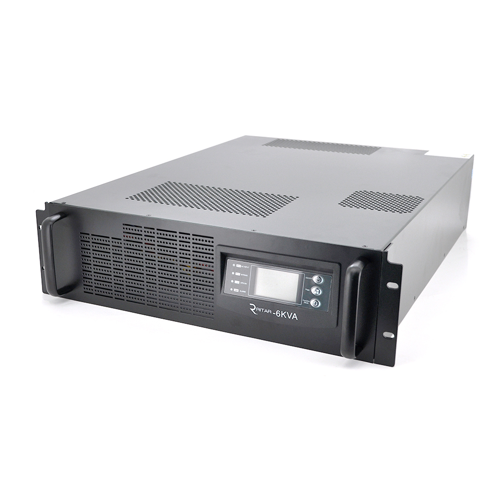ДБЖ Ritar RT-6ks-LCD, RACK 6000VA (5400Вт) (1613)
