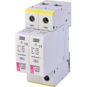 Ограничитель перенапряжения ETI ETITEC C T2 PV 550/20 (2440429)