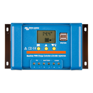 Контролер заряду Victron Energy BlueSolar PWM-LCD & USB 12/24V-20A
