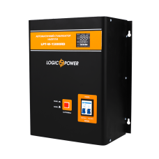 Стабілізатор напруги LogicPower LPT-W-15000RD Black