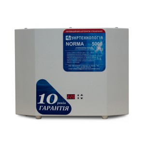 Стабілізатор напруги Укртехнологія НСН-5000 Norma-N (HV)