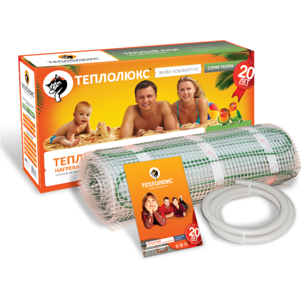 Теплый пол "Теплолюкс TROPIX" МНН1300-6,5
