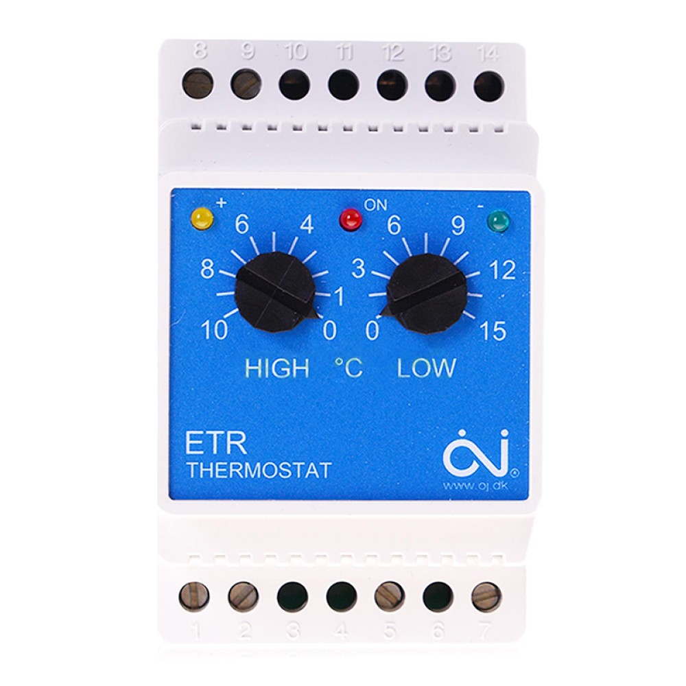 Терморегулятор OJ Electronics ETR/F-1447A системы антиобледенения и снеготаяния