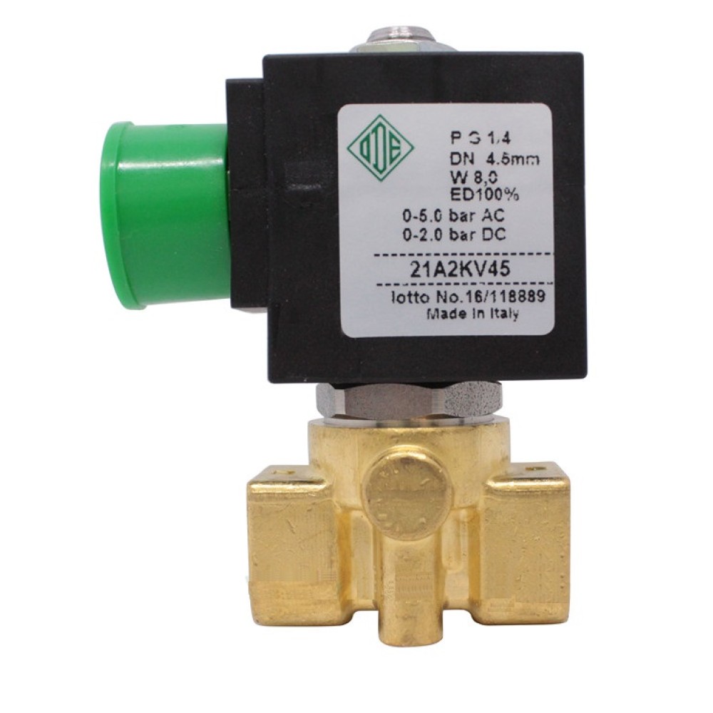Электромагнитный клапан ODE 21A2KV45 1/4" НЗ