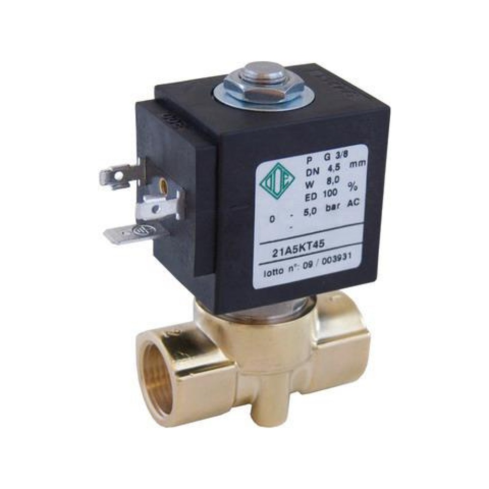 Электромагнитный клапан ODE 21A5KV45 3/8" НЗ