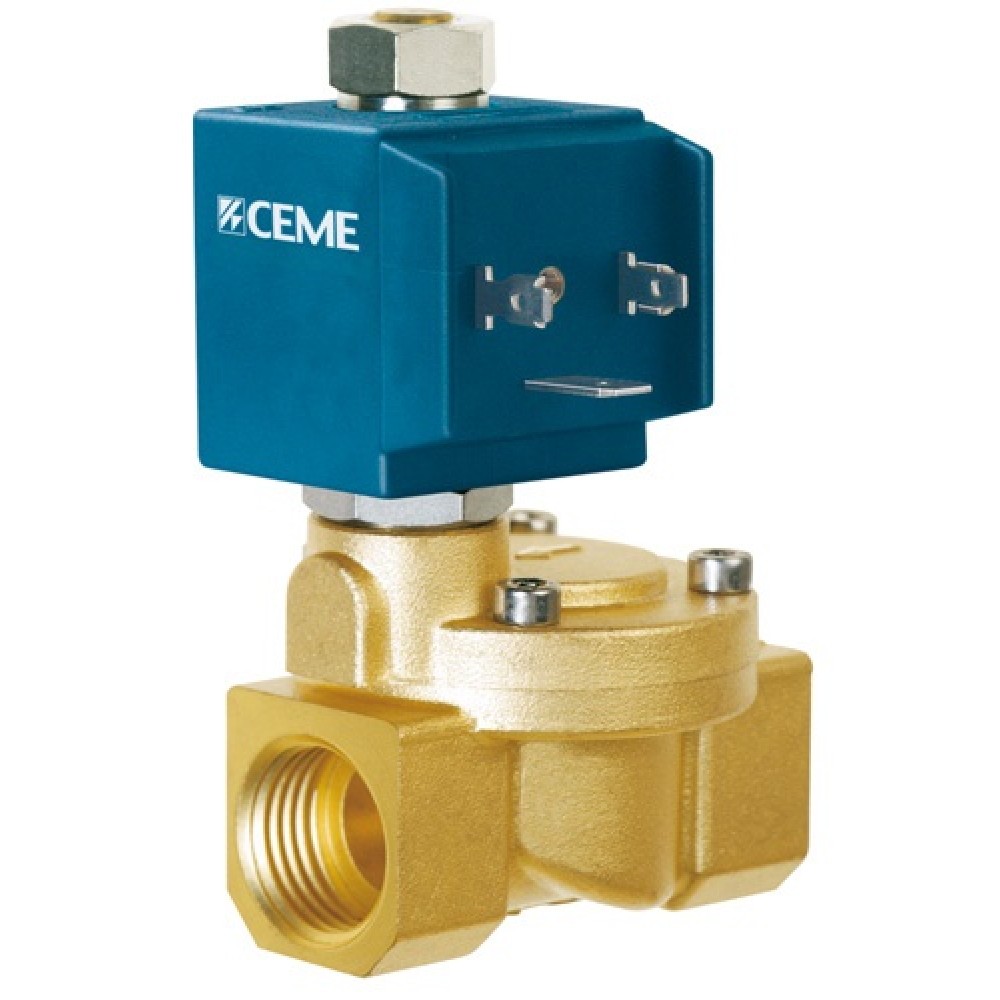 Электромагнитный клапан Ceme 8714 1/2` NBR 230V 50Hz НО