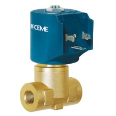 Электромагнитный клапан Ceme 8334 1/2` NBR 230V 50Hz НЗ