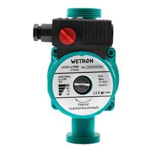 Насос циркуляційний WETRON 75Вт Hmax 4м Qmax 40л / хв