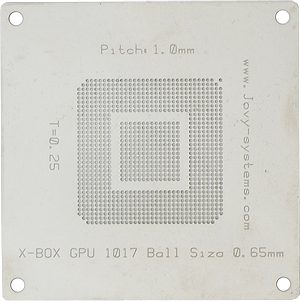 BGA-трафарет GPU