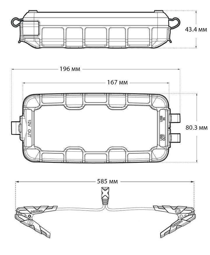 GB40 dimensions