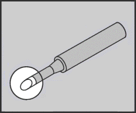 Сменное паяльное жало с облудой (миниволна)